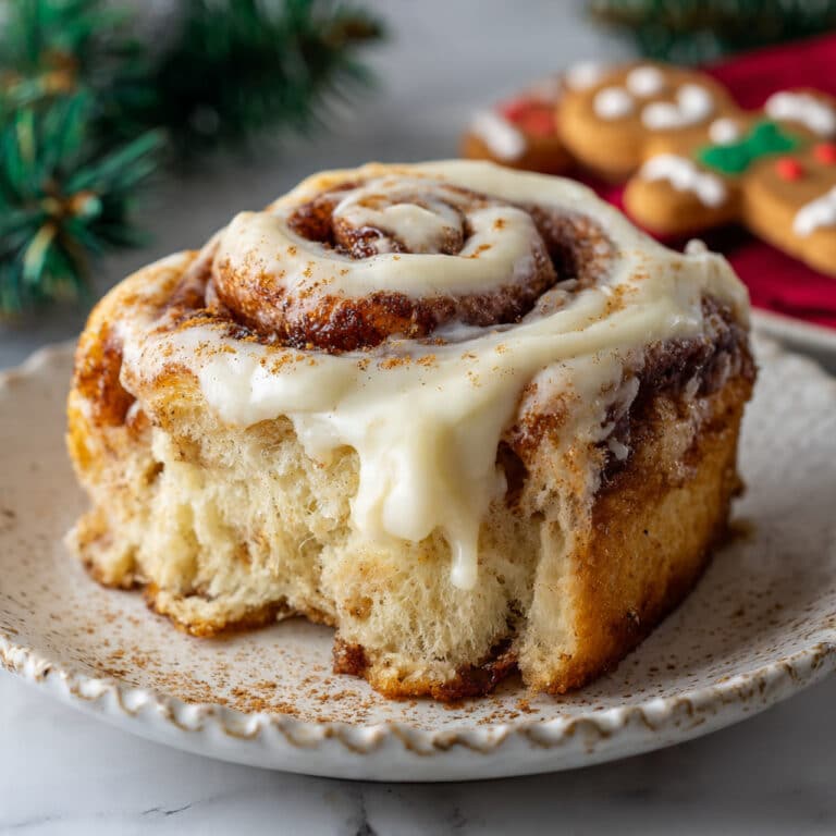 Soft Gingerbread Cinnamon Rolls Recipe