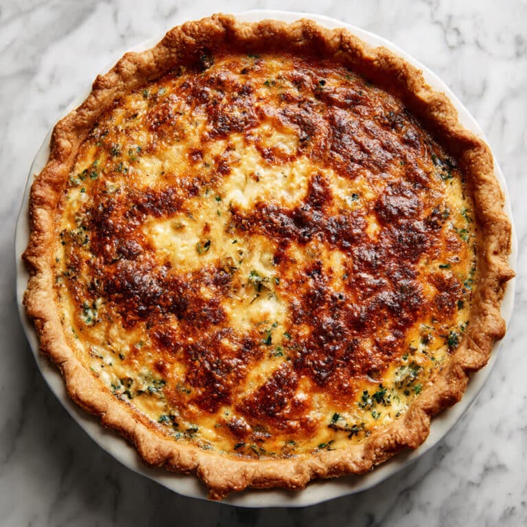 Crustless Broccoli Quiche Recipe