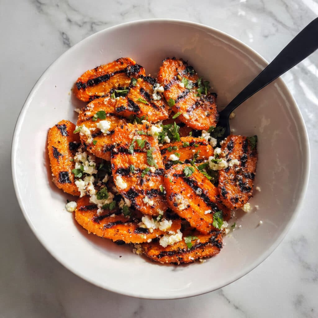 Roasted Carrot and Feta Salad Recipe