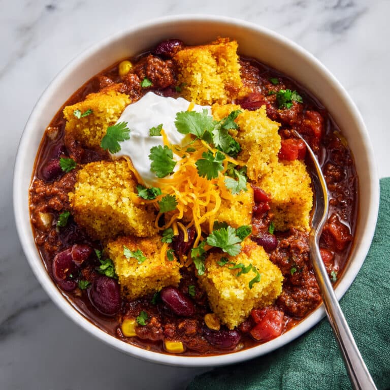 Cornbread Chili Casserole Recipe