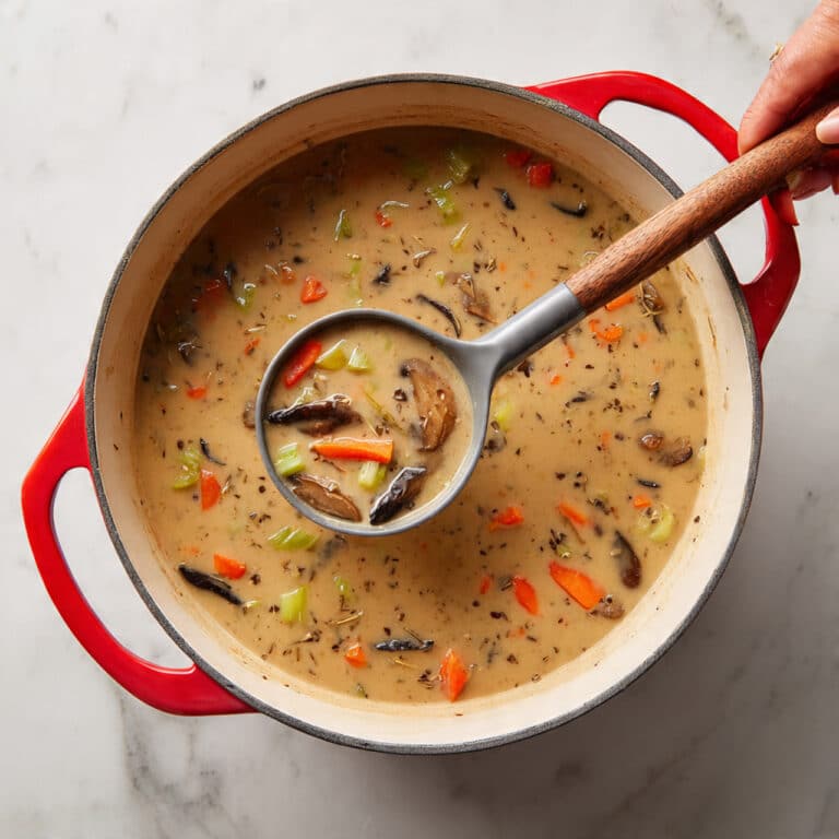 Creamy Vegetable Wild Rice Soup Recipe