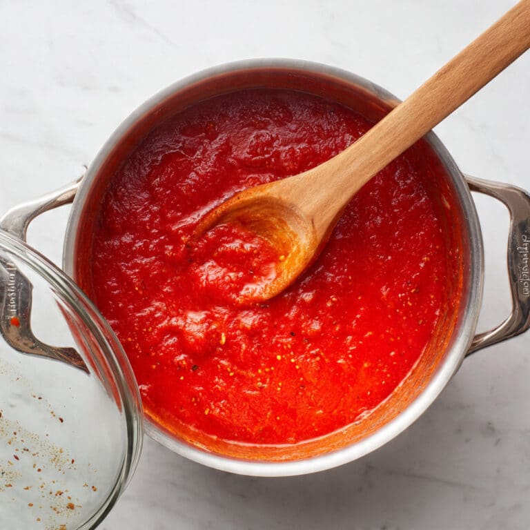 Homemade Pizza Sauce Recipe