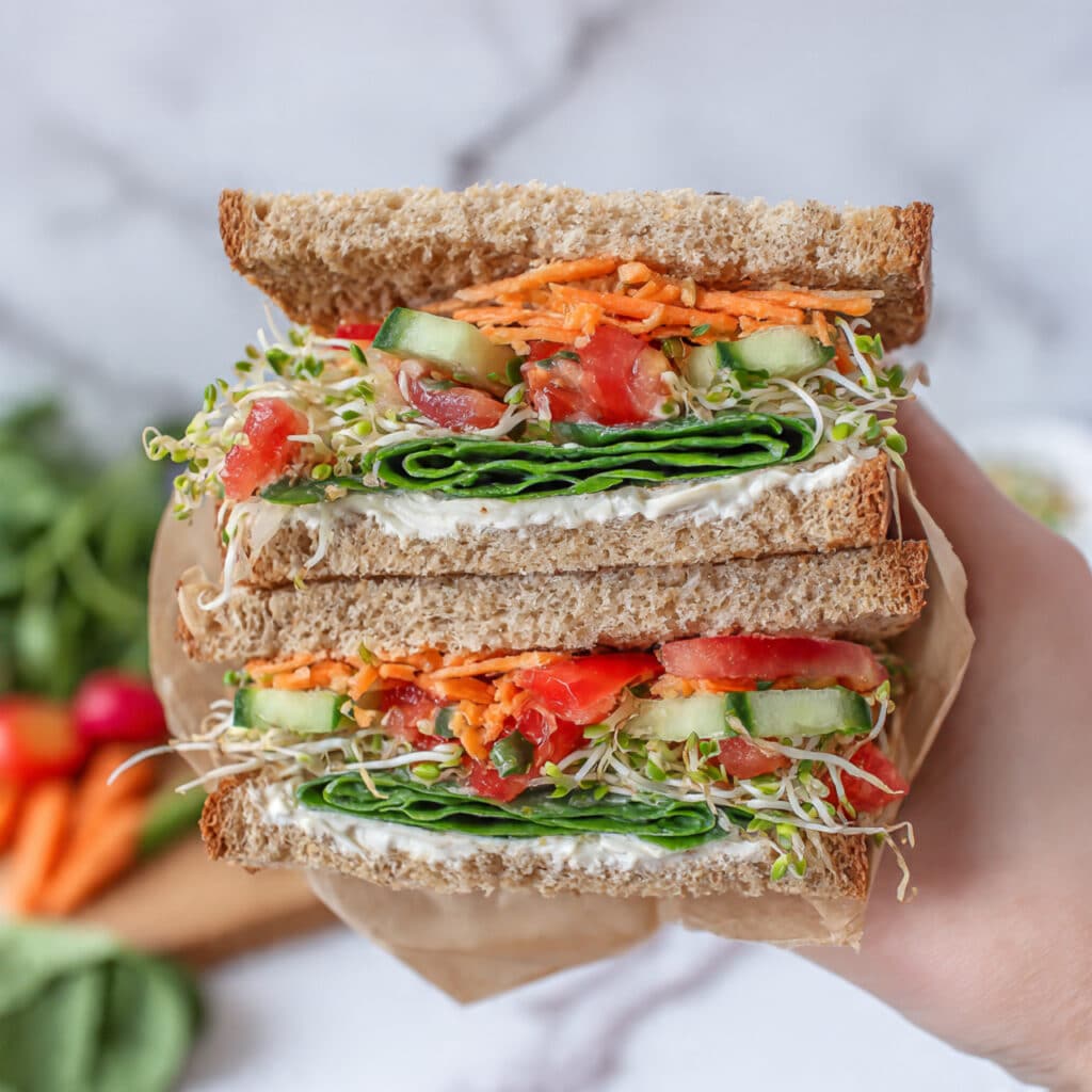The Best Veggie Sandwich Recipe