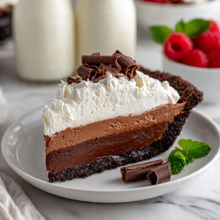 Sky High Chocolate Mousse Pie Recipe