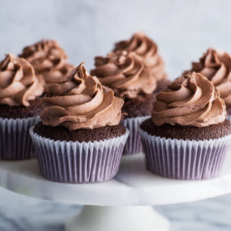 Decadent Chocolate Cupcakes with Rich Homemade Frosting Recipe