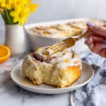 Homemade Orange Rolls with Cream Cheese Icing Recipe