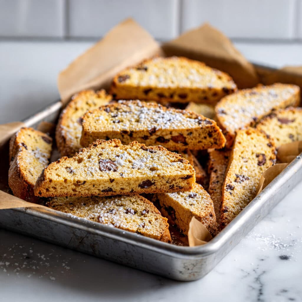 Grandma Annie’s Chocolate Chip Mandel Bread Recipe