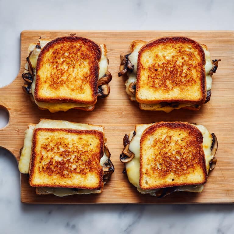 Mushroom Patty Melt Recipe