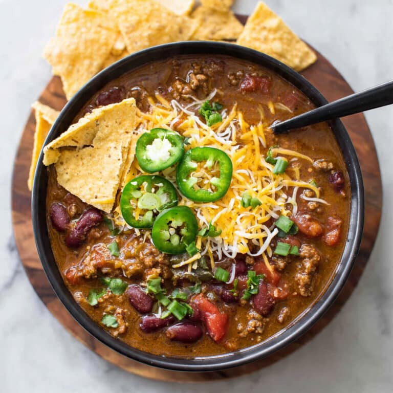 Homemade Chili Recipe