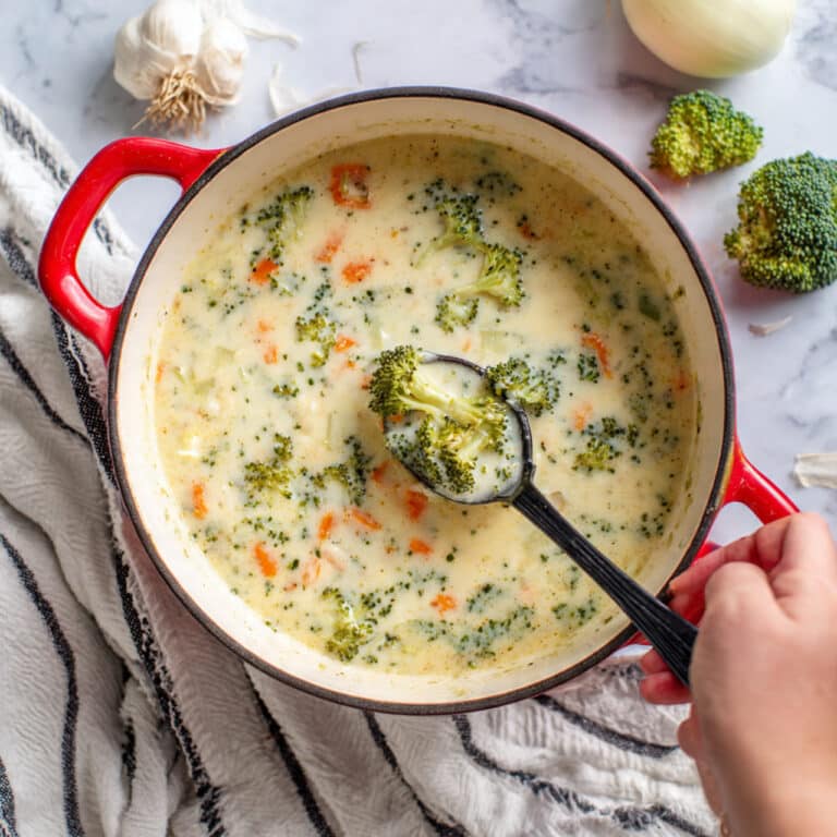The Best Broccoli Cheddar Soup Recipe