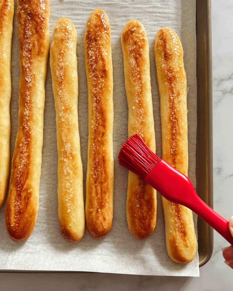 Homemade Garlic Breadsticks Recipe