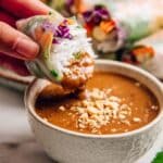 Lemongrass Chicken Rice Paper Rolls Recipe