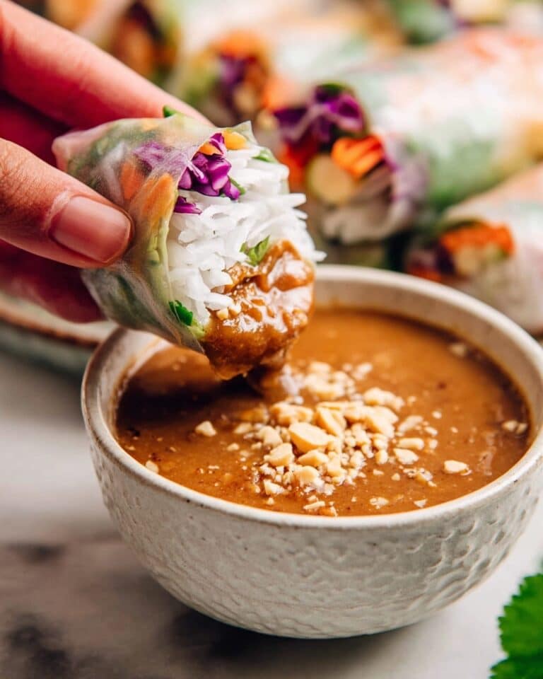 Lemongrass Chicken Rice Paper Rolls Recipe