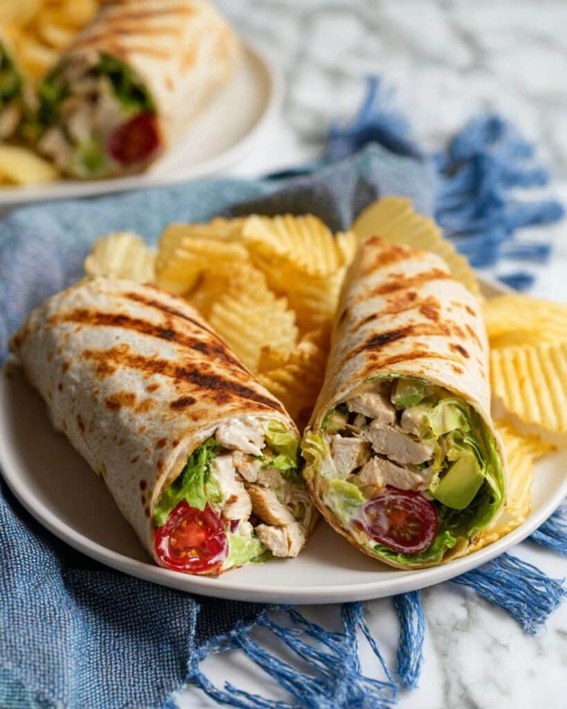 Chicken Caesar Wraps Recipe