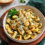 Pan Fried Gnocchi with Lemon, Parmesan, and Parsley Recipe