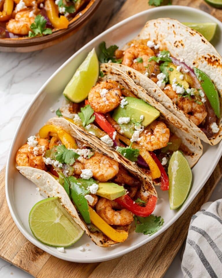 Shrimp Fajitas Recipe