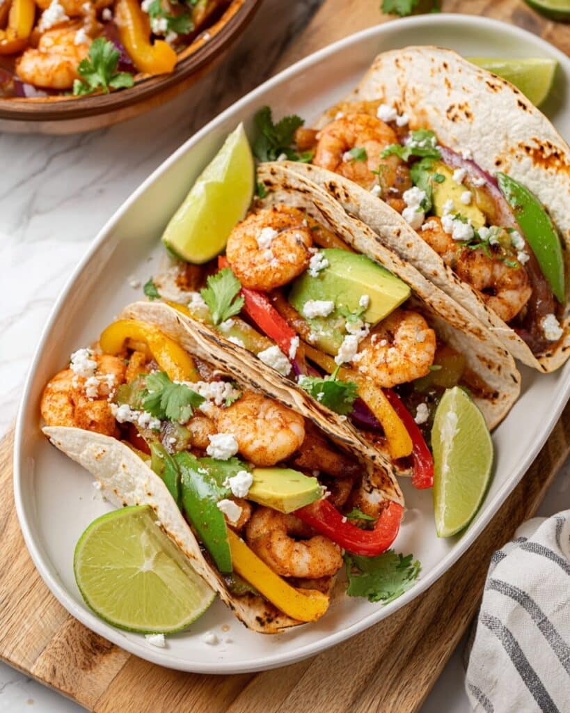 Shrimp Fajitas Recipe