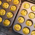 Mini Ham and Cheddar Quiche Bites Recipe
