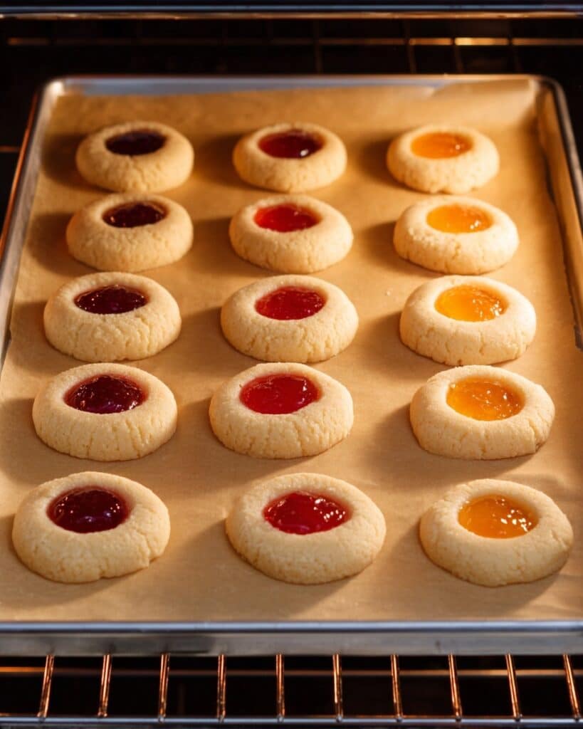 Thumbprint Cookies with Fruit Preserves Recipe