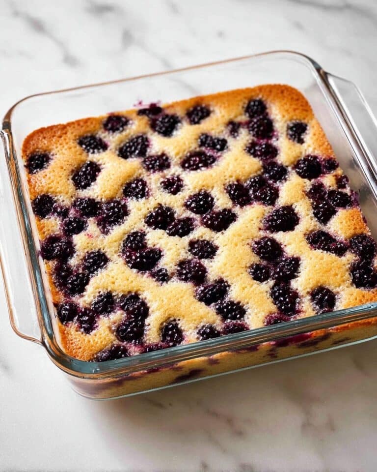 Blackberry Cobbler Recipe