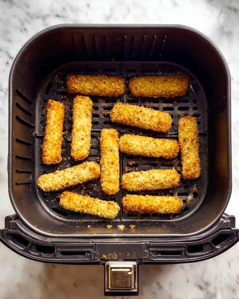 Air Fryer Mozzarella Sticks Recipe