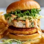 Crispy Prawn Burgers with Bang Bang Sauce Recipe