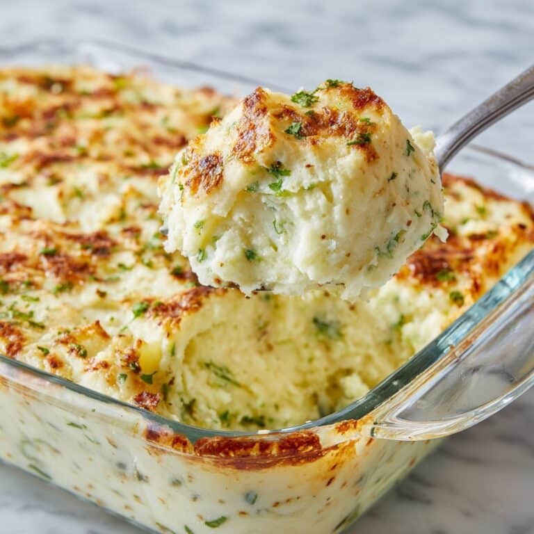 Make Ahead Mashed Potato Casserole Recipe