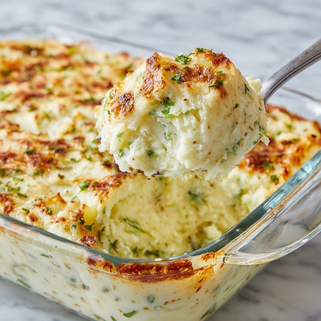 Make Ahead Mashed Potato Casserole Recipe