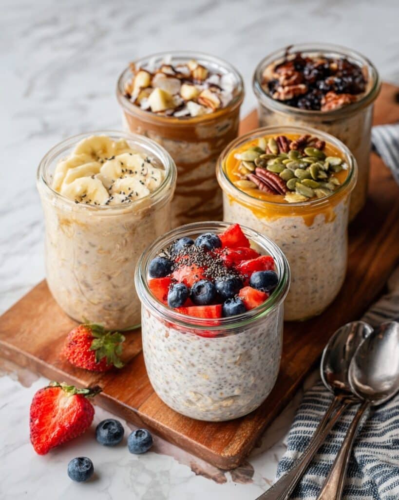 Overnight Oats Five Ways Recipe