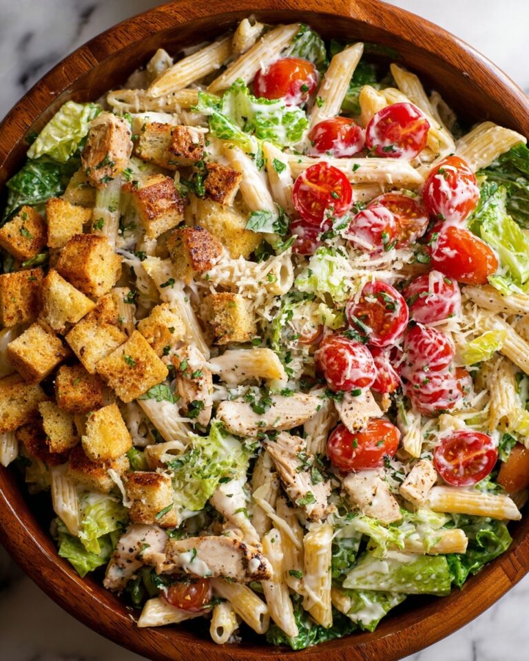 Chicken Caesar Pasta Salad Recipe