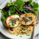 Stuffed Chicken Breast with Spinach, Feta, and Sun-Dried Tomatoes Recipe