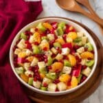 Winter Fruit Salad with Honey Lemon Poppy Seed Dressing Recipe