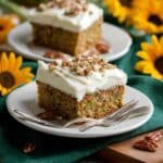 Zucchini Cake with Cream Cheese Frosting Recipe