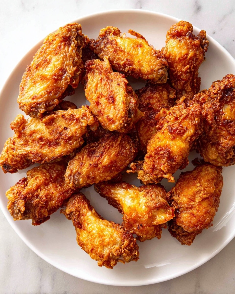 Inside a black air fryer basket with a grated bottom, there are twelve pieces of fried chicken wings. The wings are golden brown with a crispy texture, some parts showing a darker fried color. They are spread loosely across the basket, with a few touching each other. The background surface is white marbled. photo taken with an iphone --ar 4:5 --v 7