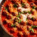 15-Minute Sausage Meatballs with Tomato Passata and Pasta Recipe