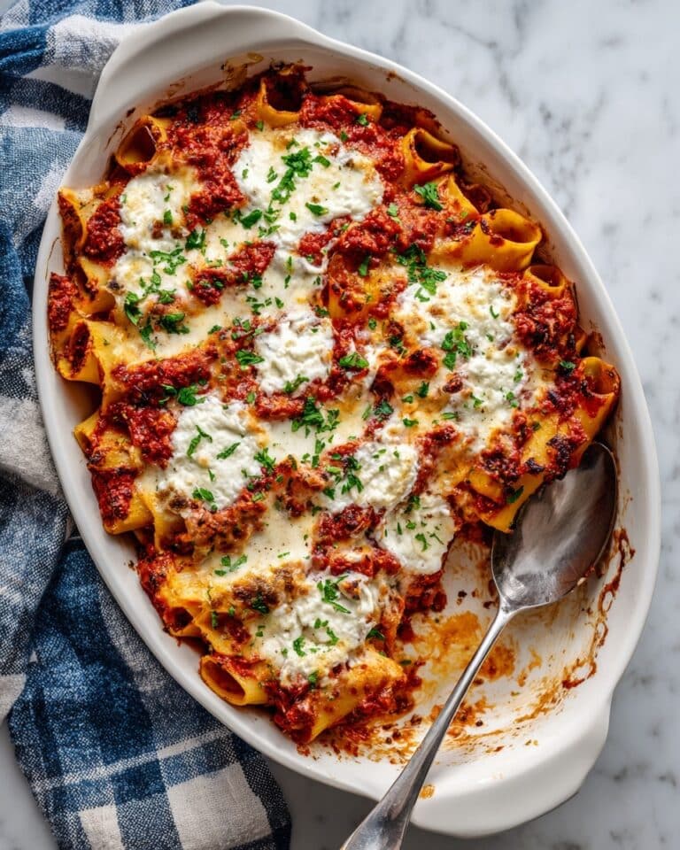 Easy Manicotti Recipe