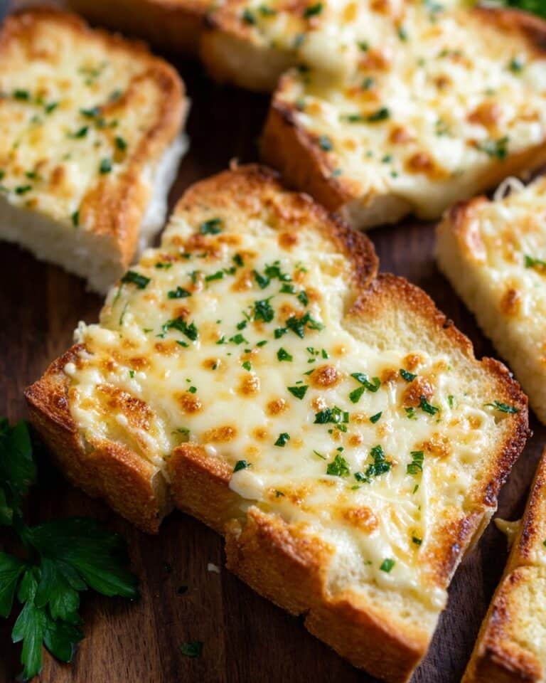 Cheesy Garlic Bread Recipe