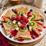 Healthy Oat Flour Crepes Recipe