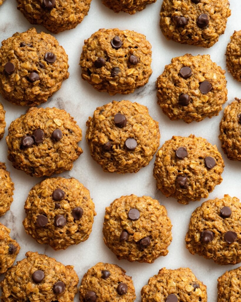 Pumpkin Oatmeal Chocolate Chip Cookies Recipe