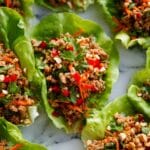 Thai Chicken Lettuce Wraps Recipe