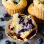 Easy Homemade Blueberry Muffins Recipe