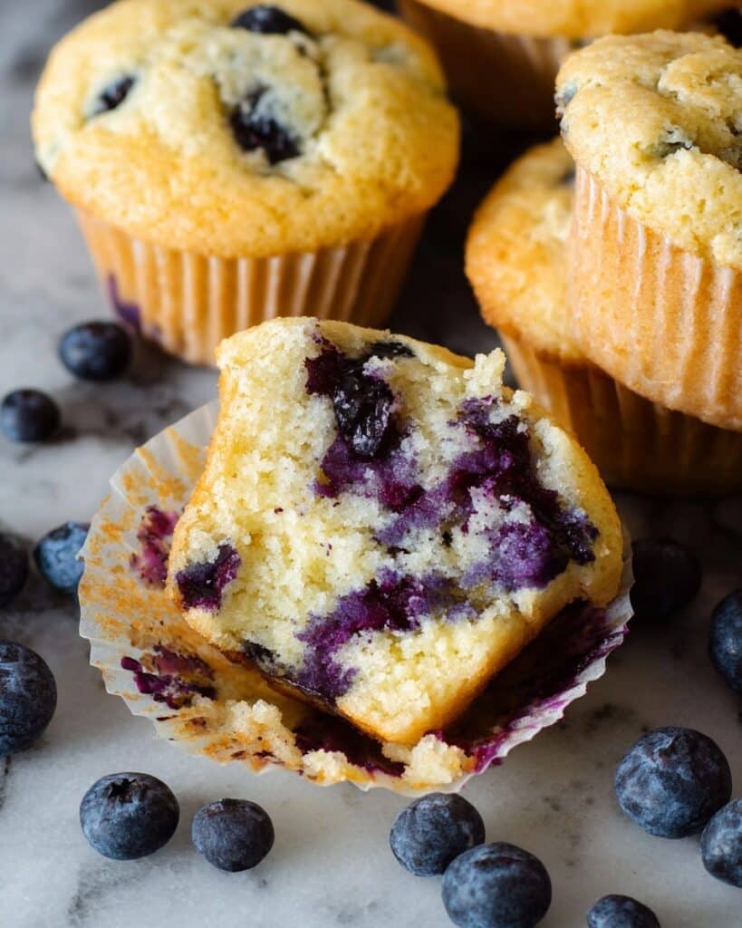 Easy Homemade Blueberry Muffins Recipe