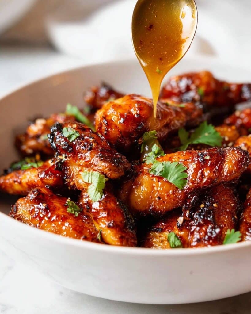 New Orleans Chicken Wings with Creole Seasoning and Garlic Butter Recipe