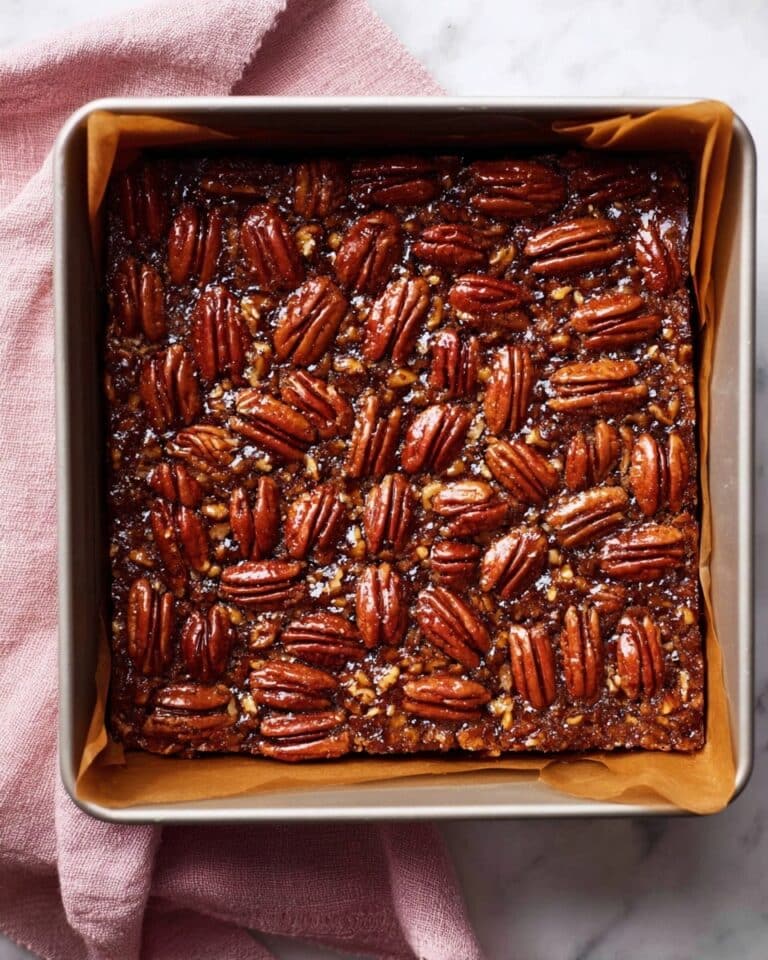 Maple Pecan Pie Bars Recipe