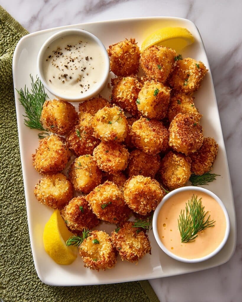 Fried Pickles with Sriracha Dill Dipping Sauce Recipe