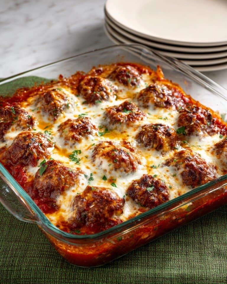 Meatball Sub Casserole Recipe