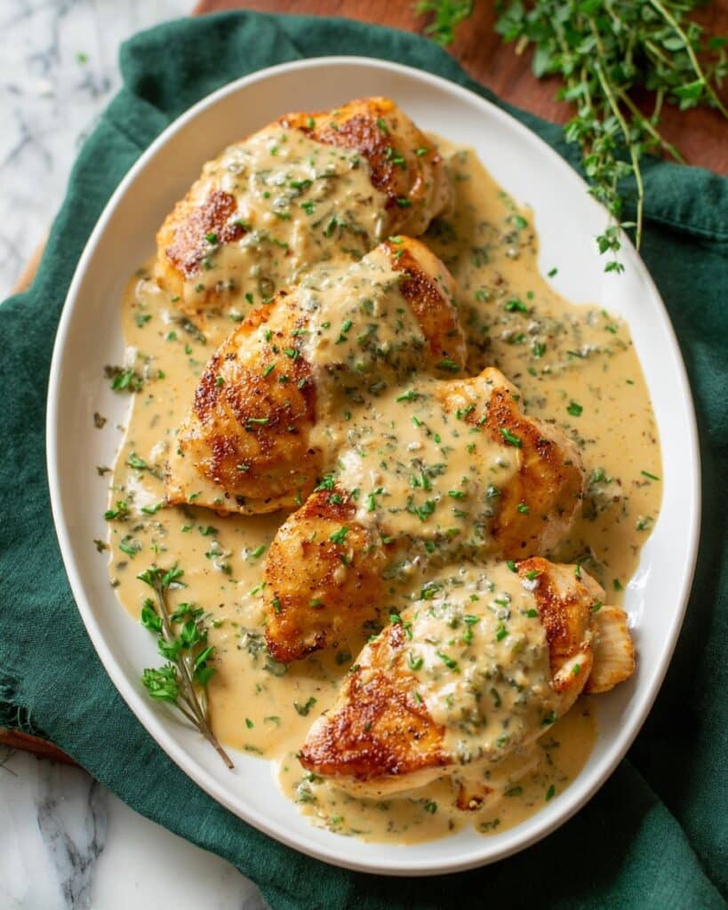 Creamy Dijon Mustard Chicken Recipe