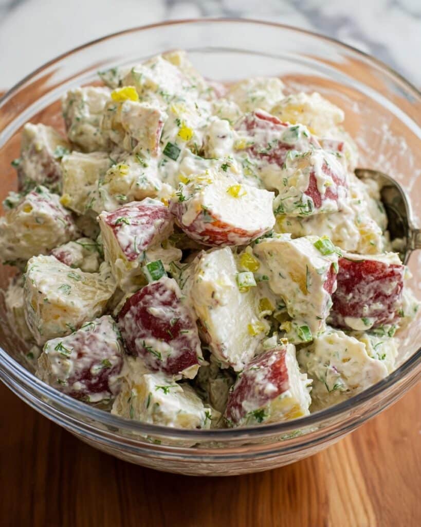 Red Potato Salad with Fresh Herbs and Dill Recipe