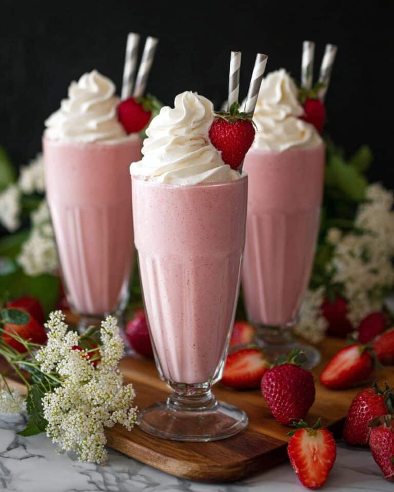 Strawberry Milkshake Recipe