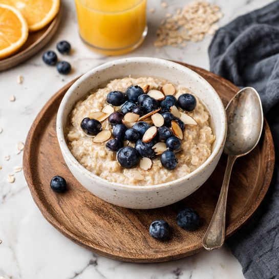 Multigrain Porridge with Cinnamon and Maple Syrup Recipe
